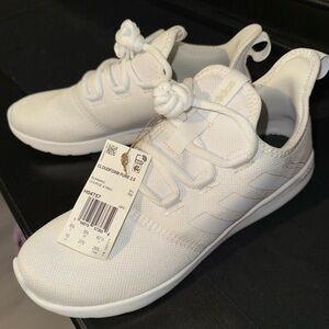 Adidas Kids Cloudfoam Pure 2.0 White Sneakers
